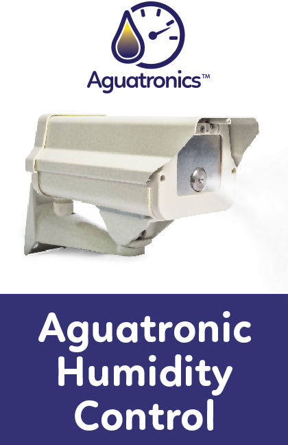 Aguatronics™ state-of-the-art humidity system is fully-customizable and can be used for any application that requires humidification. It uses the latest technology to minimize water and energy consumption.