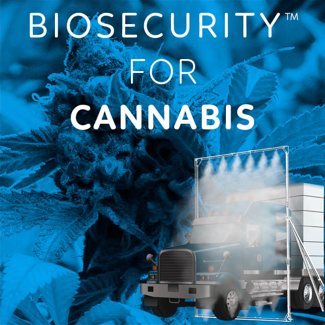 Vehicle Disinfectant for cannabis