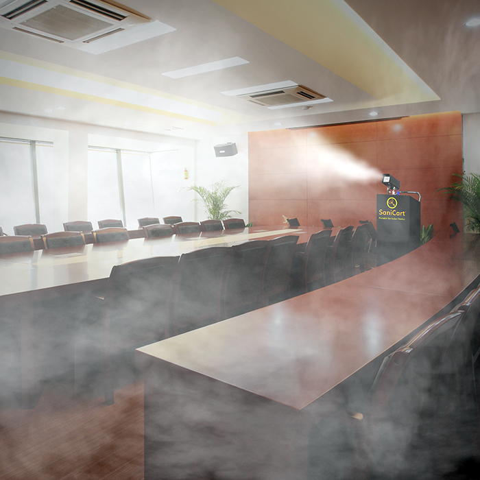 SaniCart™ for Public Spaces Sanitization