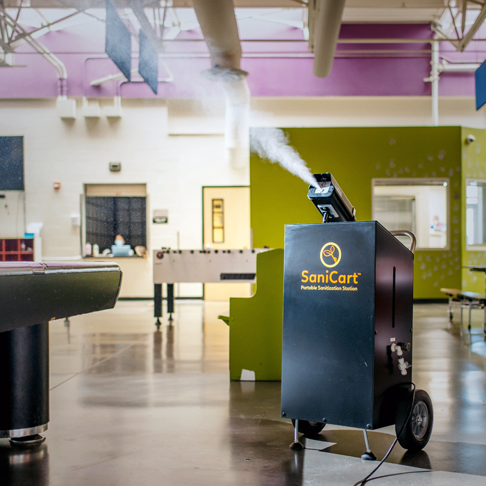 SaniCart™ Compact for School Sanitization