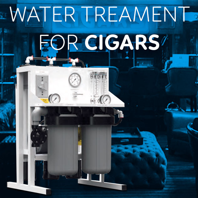 Water Treatment for tobacco and cigars