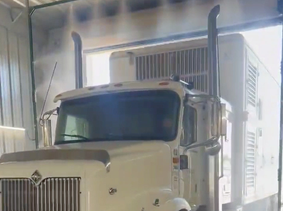 vehicle disinfectant delivery system